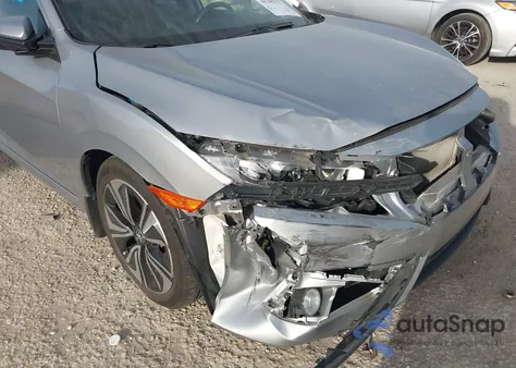 2018 Honda Civic Ex-L из США, поврежденный, VIN JHMFC1F77JX018384